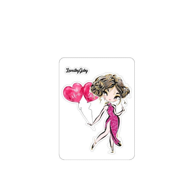 LovedbyGaby sparkling stickers 1