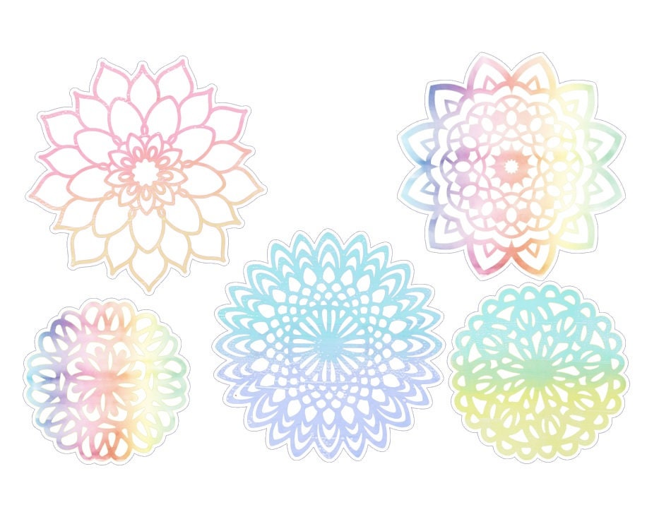 LovedbyGaby stickers doilies