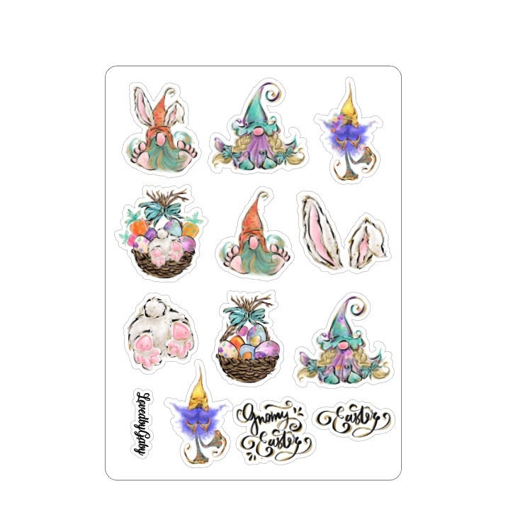 LovedbyGaby plannerkit "Gnomy easter"