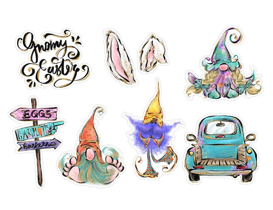 LovedbyGaby plannerkit "Gnomy easter"