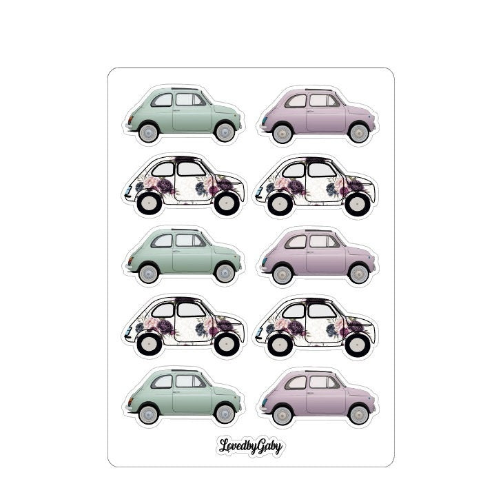 LovedbyGaby stickers "Cars"