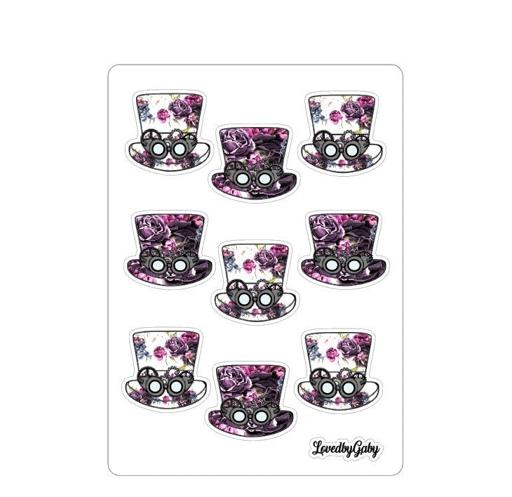 LovedbyGaby stickers Steampunk 1
