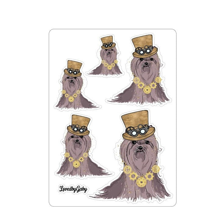 LovedbyGaby stickers Steampunk 1