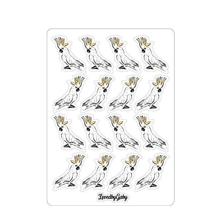 LovedbyGaby stickers "Cockatoo"