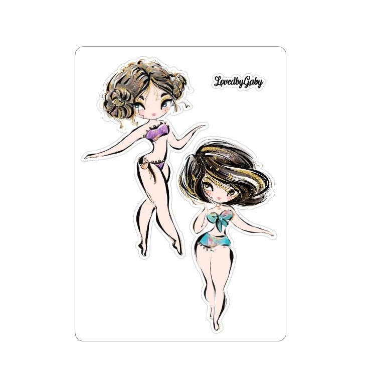 LovedbyGaby stickers Body positivity bikini