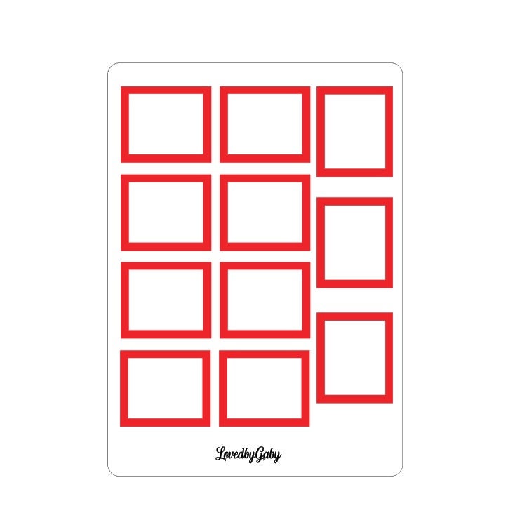 LovedbyGaby stickers HP half boxes