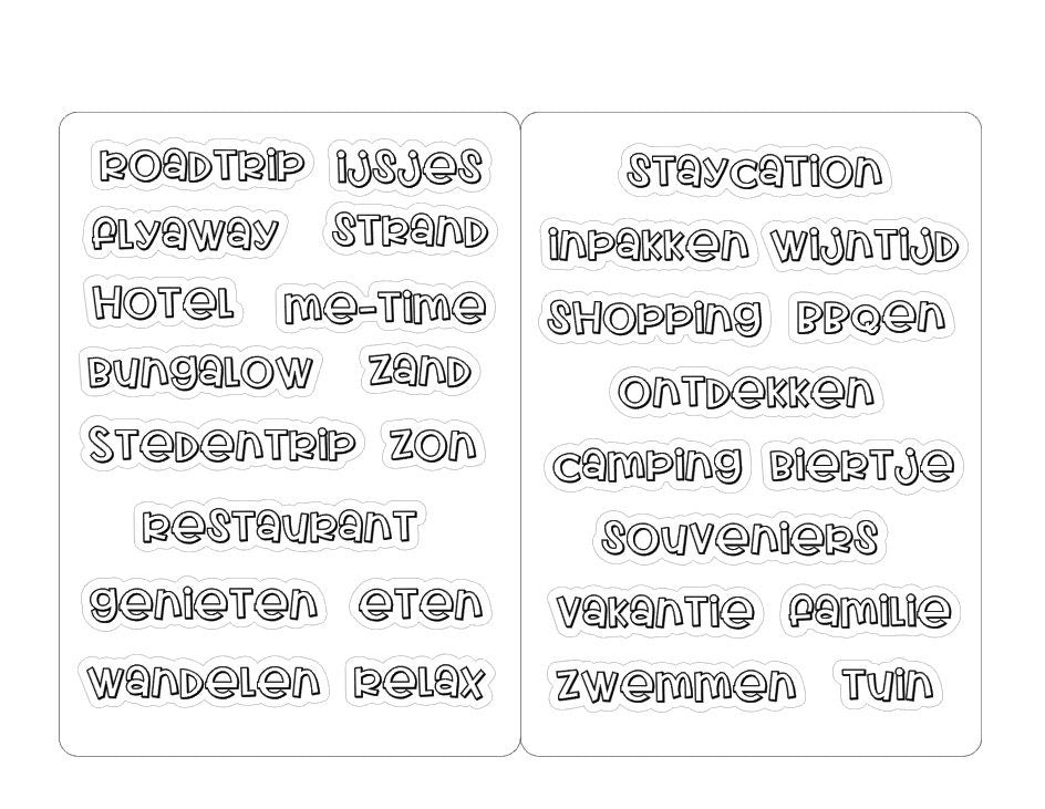 LovedbyGaby stickers "holidays"