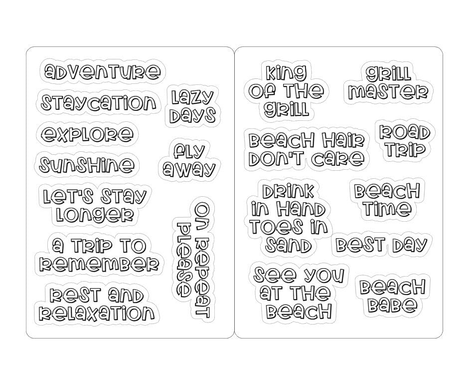 LovedbyGaby stickers "holidays"