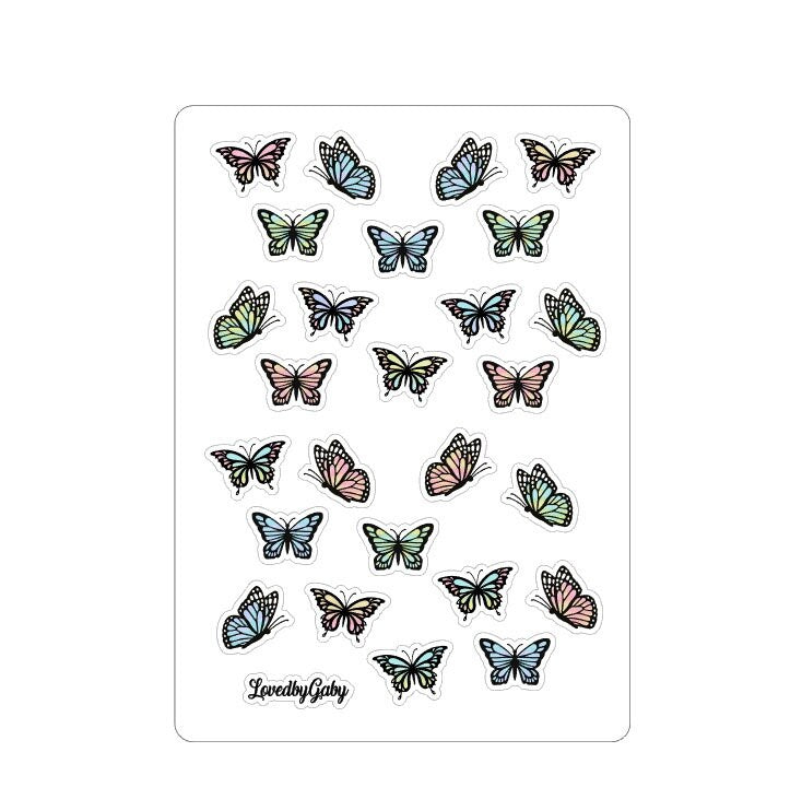 LovedbyGaby stickers Butterflies