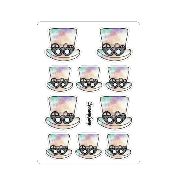 LovedbyGaby stickers Steampunk 2