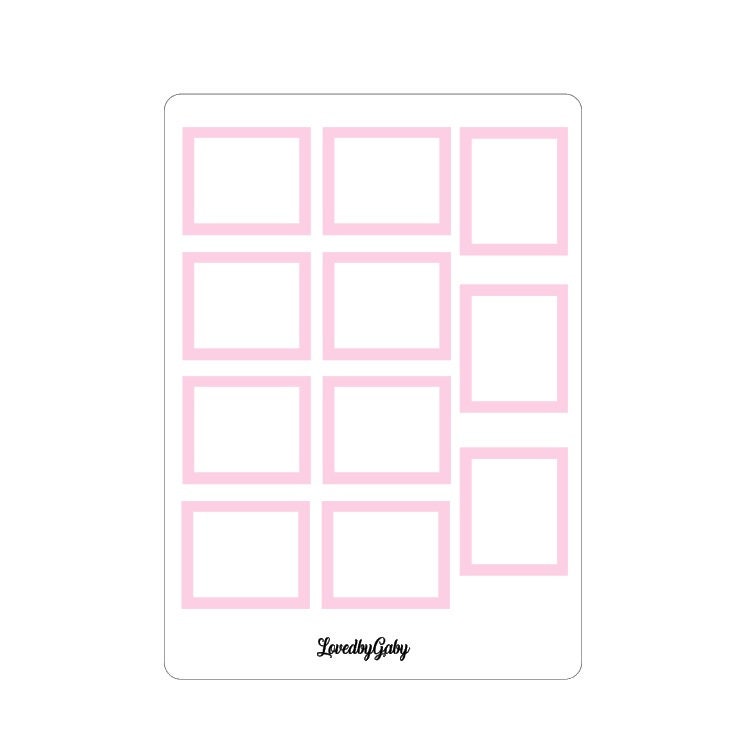 LovedbyGaby HP half boxes stickers