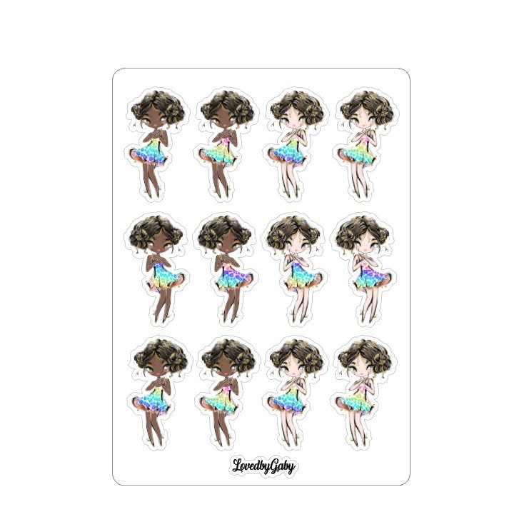 LovedbyGaby stickers pride girl