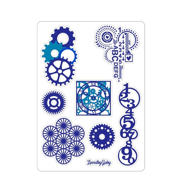 LovedbyGaby stickers Steampunk 3