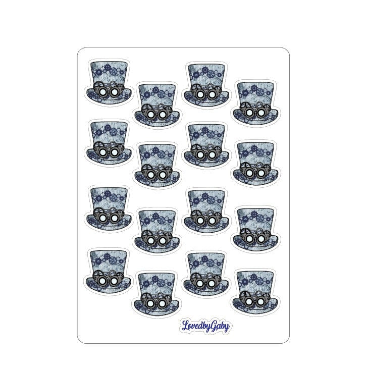 LovedbyGaby stickers Steampunk 3