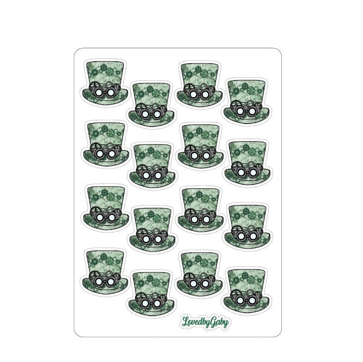 LovedbyGaby stickers Steampunk 3