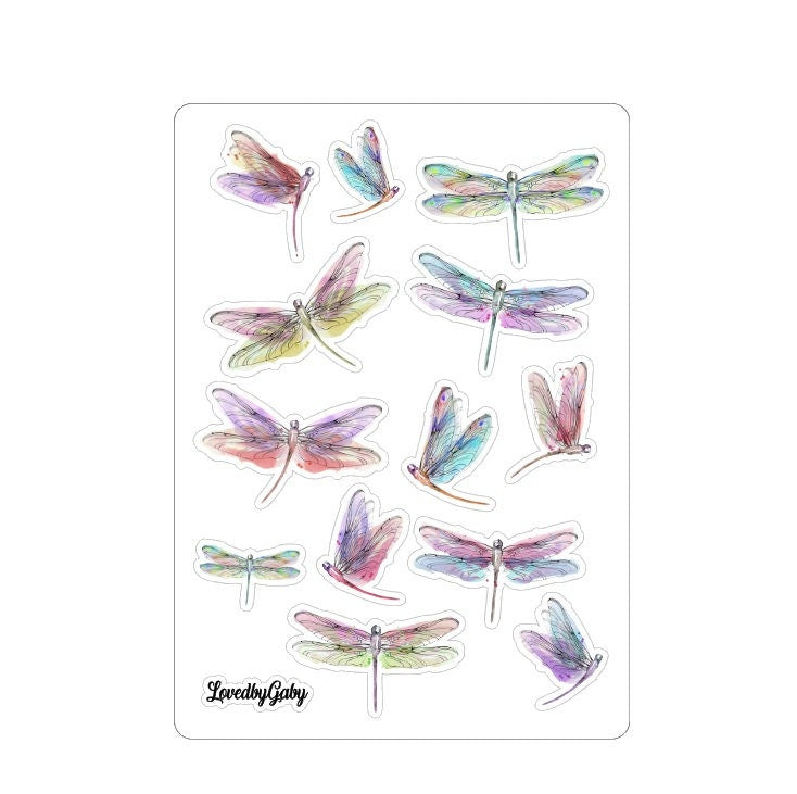 LovedbyGaby stickers dragontales