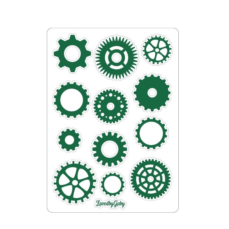 LovedbyGaby stickers Steampunk 3