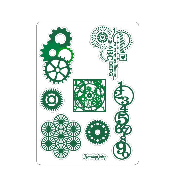 LovedbyGaby stickers Steampunk 3