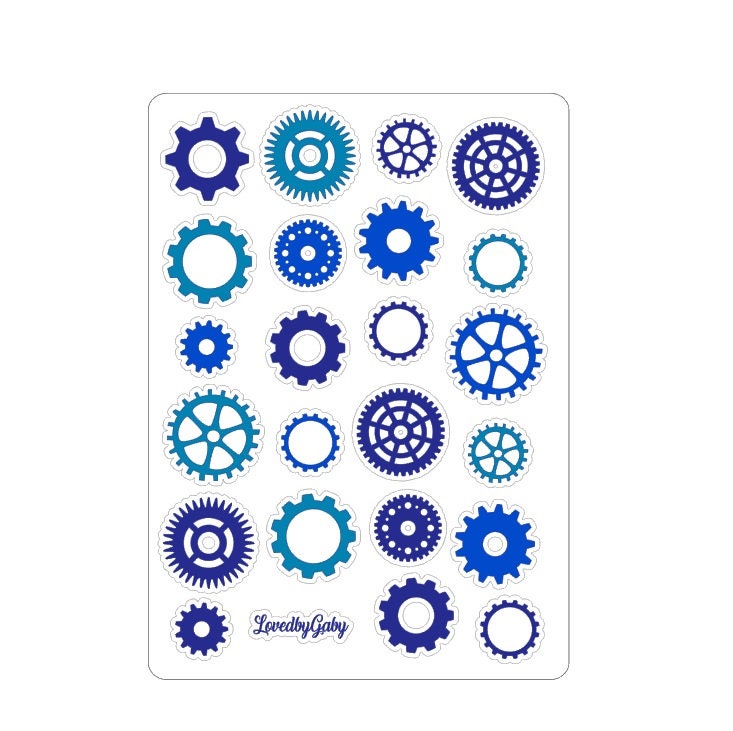 LovedbyGaby stickers Steampunk 3