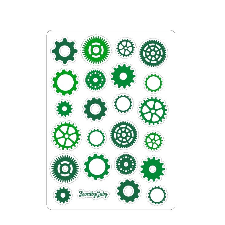 LovedbyGaby stickers Steampunk 3