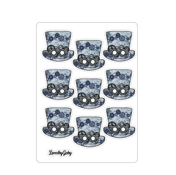LovedbyGaby stickers Steampunk 4