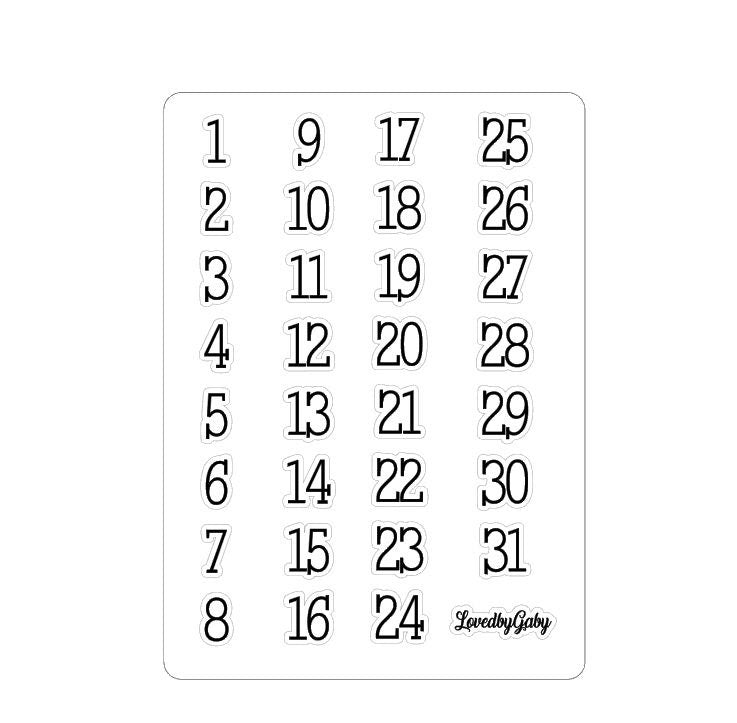 LovedbyGaby bujo week en days