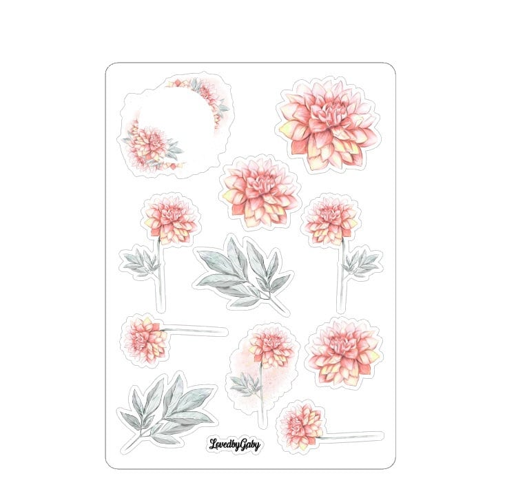 LovedbyGaby stickers dahlis girls