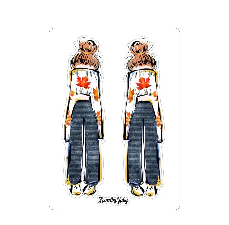 LovedbyGaby stickers fall sweaters