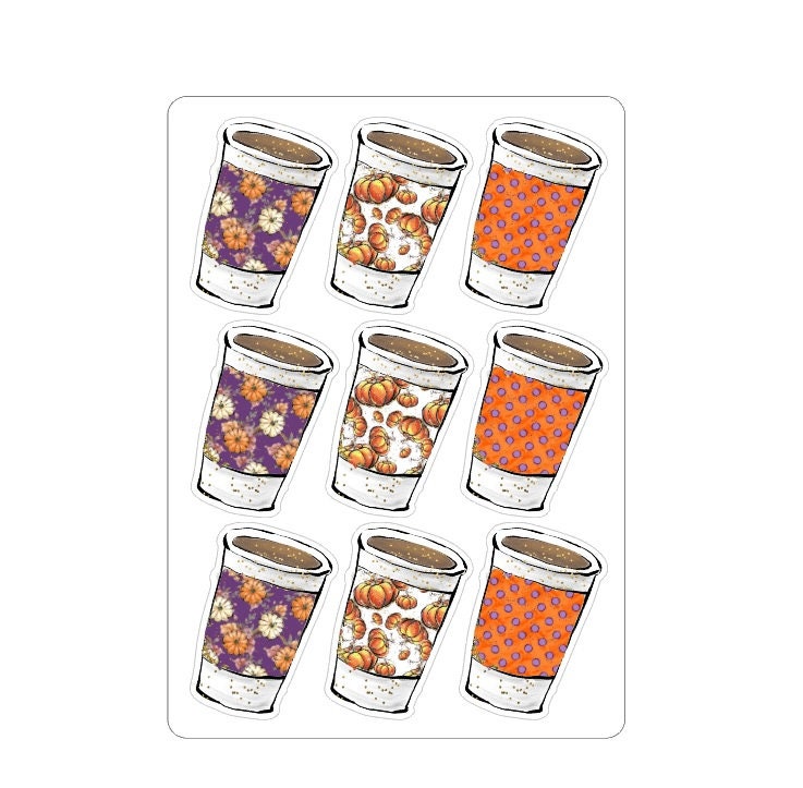 LovedbyGaby stickers pumpkin spice latte