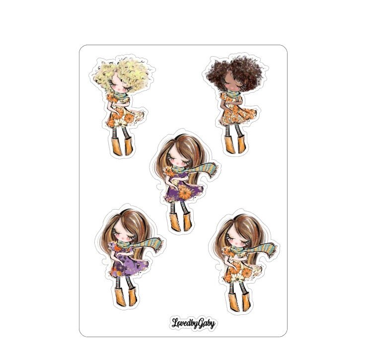 LovedbyGaby stickers Pumpkingirls
