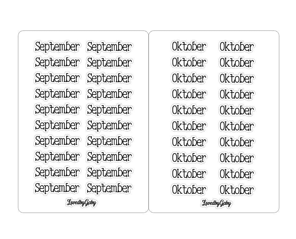 LovedbyGaby bujo stickers monthly 2