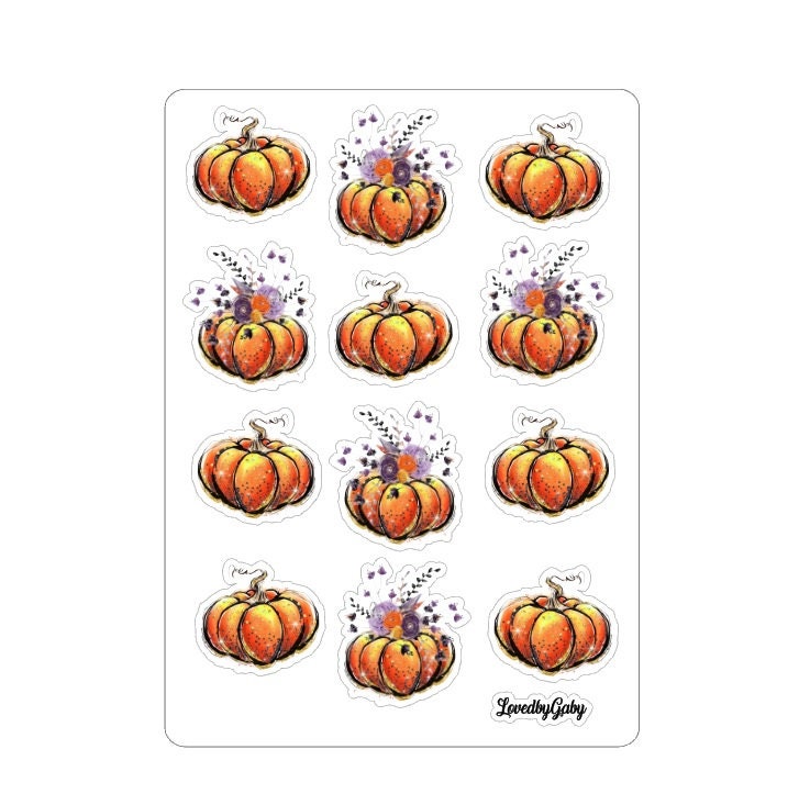 LovedbyGaby stickers "Pumpkins"