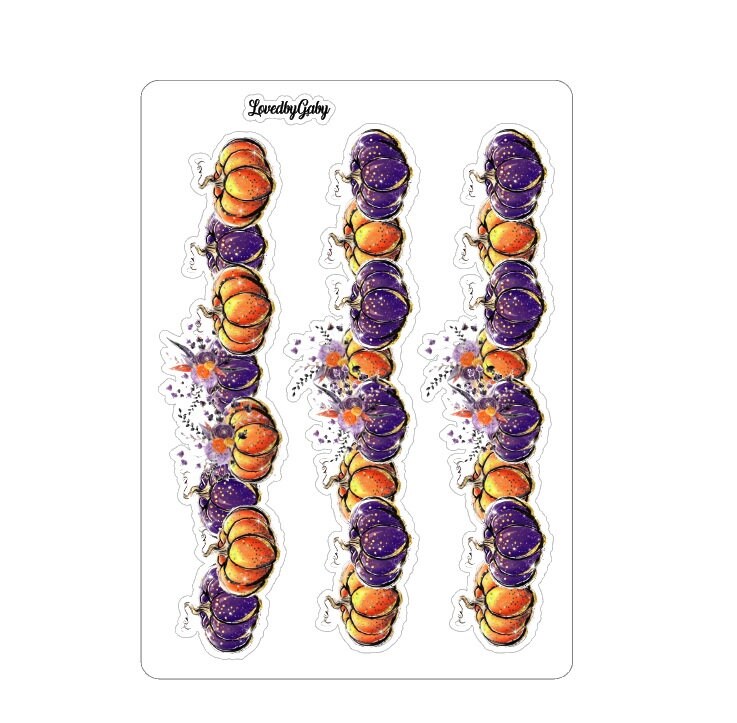 LovedbyGaby stickers "Pumpkins"