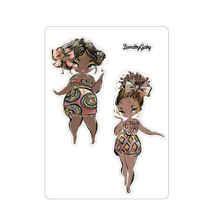 LovedbyGaby sticker Bib fall girls