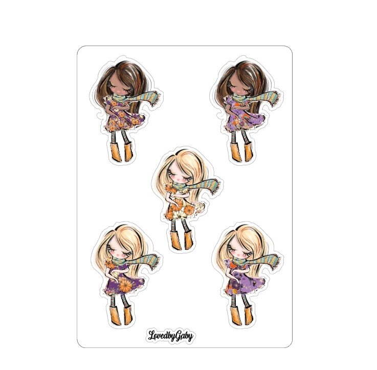 LovedbyGaby stickers Pumpkingirls