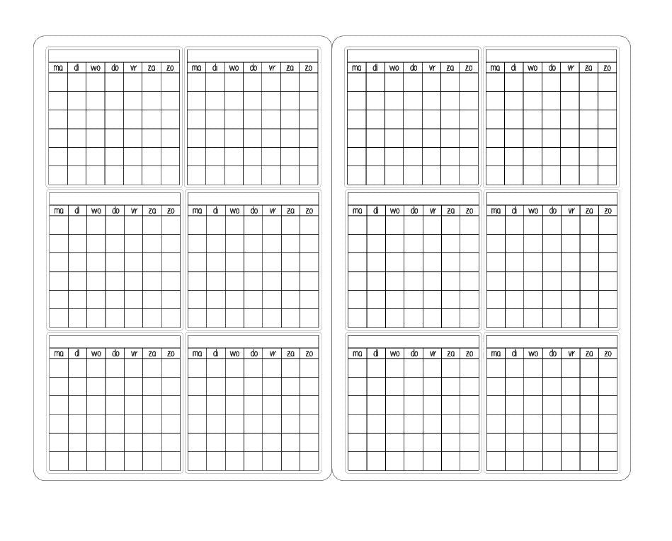 LovedbyGaby stickers monthly trackers