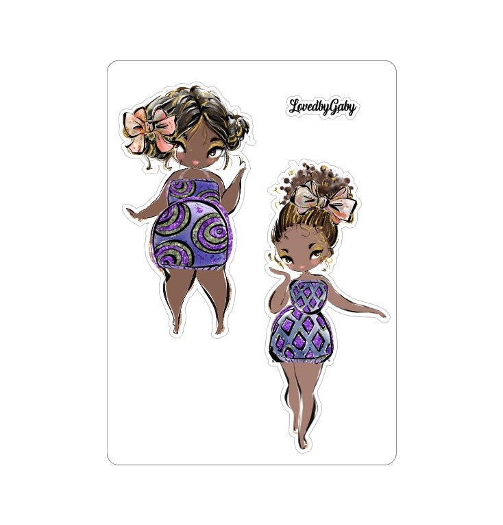 LovedbyGaby sticker Bib fall girls