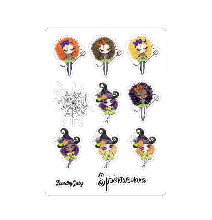 LovedbyGaby stickers spooktacular"