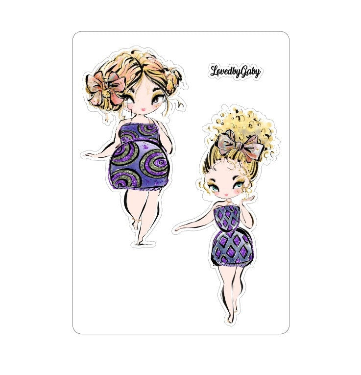 LovedbyGaby sticker Bib fall girls