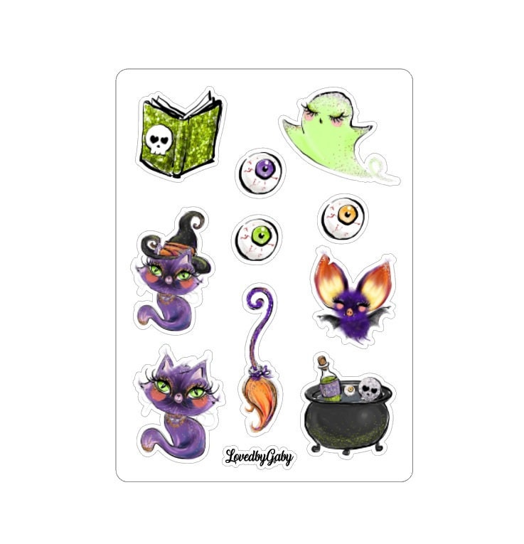 LovedbyGaby stickers spooktacular"