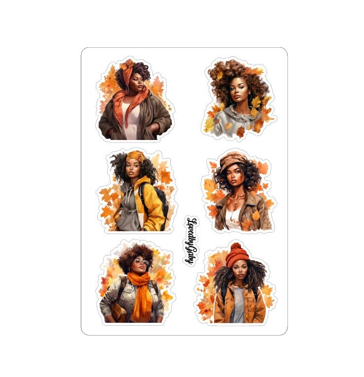 LovedbyGaby stickers leaves girls