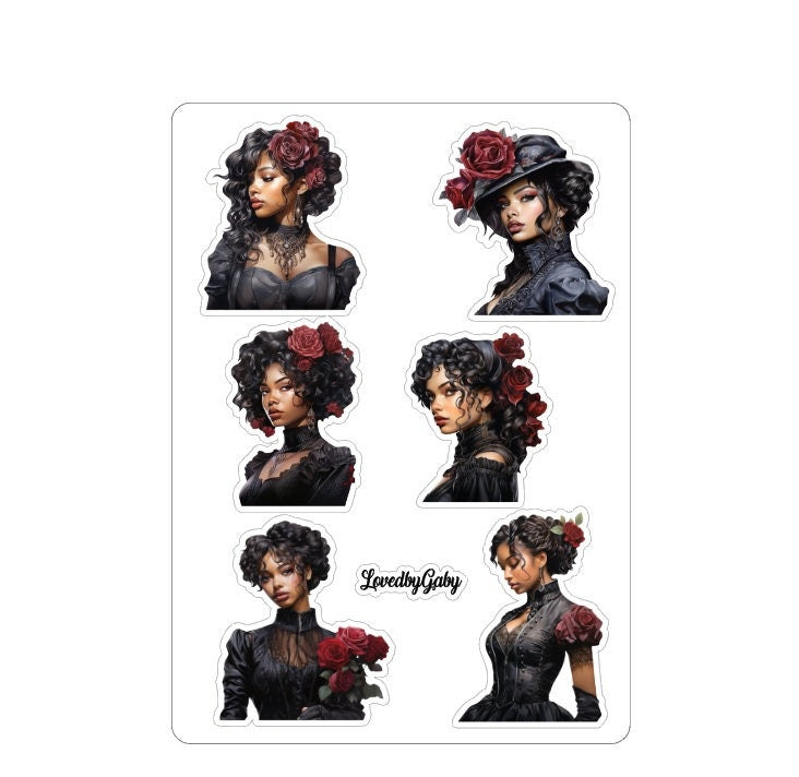 LovedbyGaby stickers "Gothic