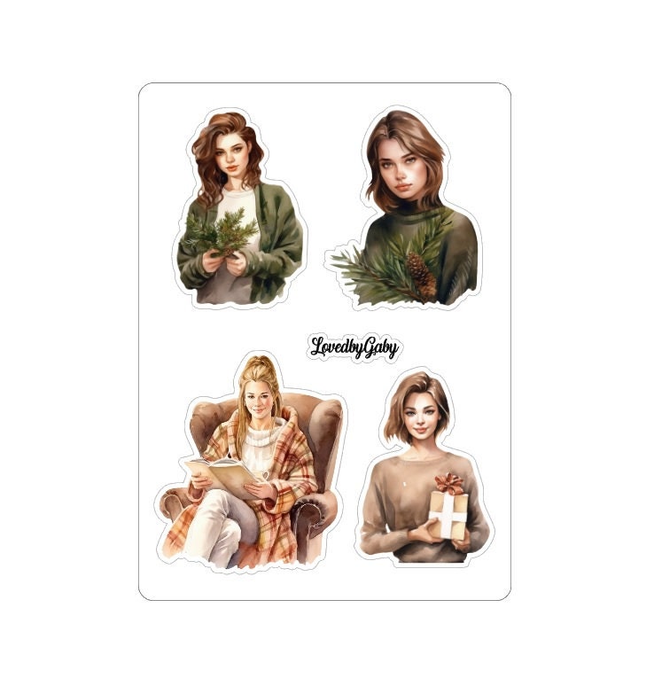 LovedbyGaby stickers "cosy winter"