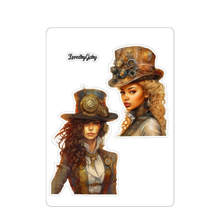 LovedbyGaby stickers Steampunk 5