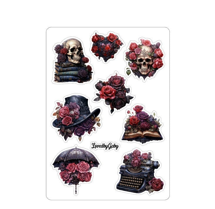 LovedbyGaby stickers "Gothic