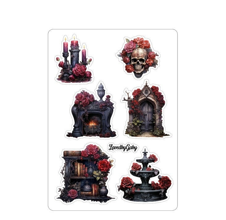 LovedbyGaby stickers "Gothic