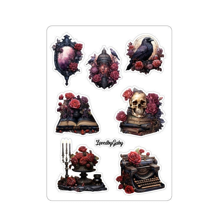 LovedbyGaby stickers "Gothic