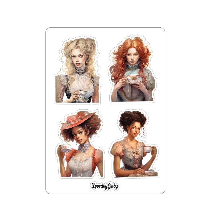 LovedbyGaby stickers High tea party