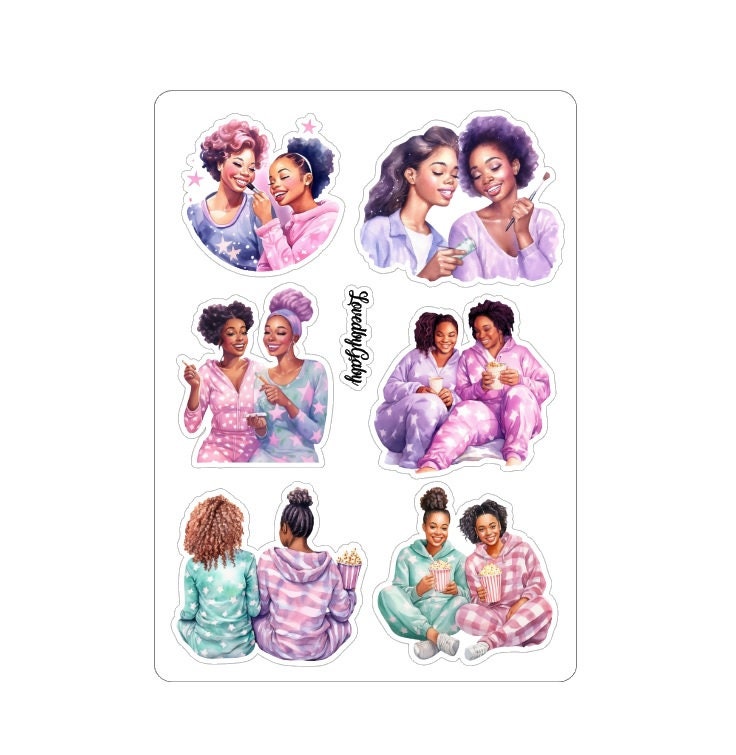 LovedbyGaby stickers "Pyjama party"