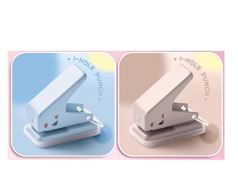 One hole punch